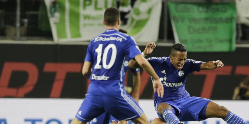 Ein Bild der Vergangenheit: Julian Draxler (Nummer 10) im Dress von Schalke gegen Wolfsburg Ein Bild der Vergangenheit: Julian Draxler (Nummer 10) im Dress von Schalke gegen Wolfsburg