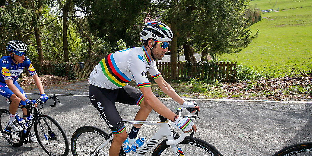 Weltmeister Alejandro Valverde muss auf die Teilnahme am Giro verzichten