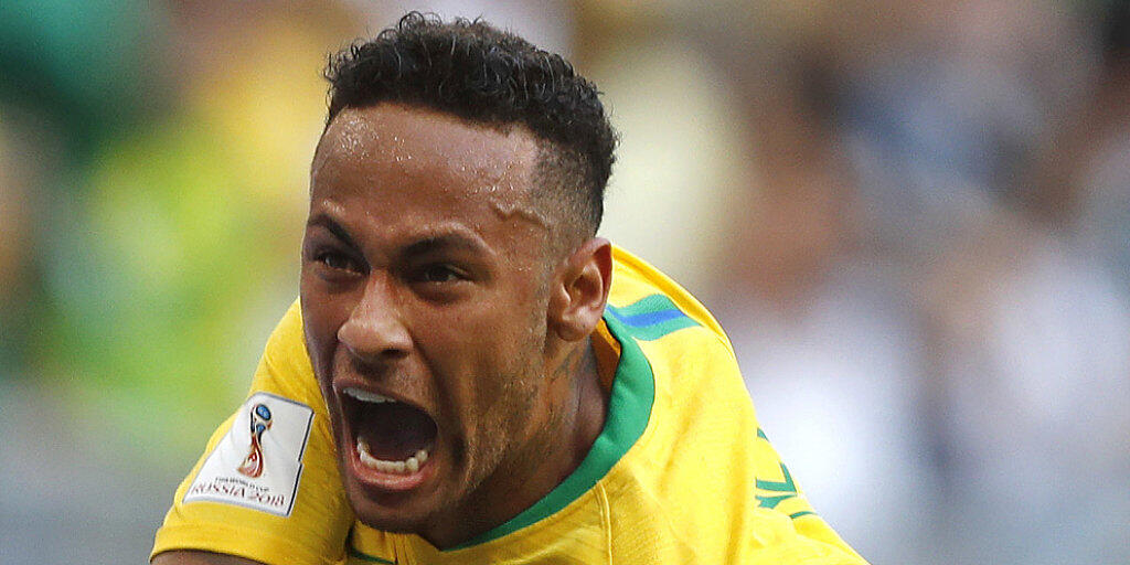 Neymars Jubelschrei nach seinem Treffer zum 1:0